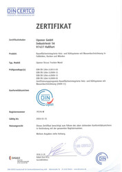 Uponor CER Siccus SW SYS MECH DIN CERTCO 7F276-W DE